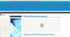 Desktop Screenshot of metalcoglazing.com